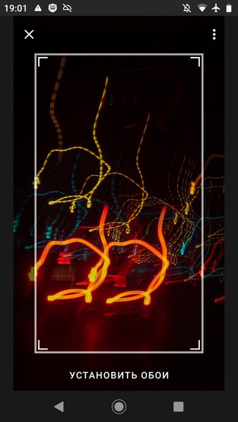 Black Wallpapers — Персонализация, скриншот интерфейса 6