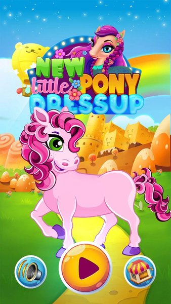 Little Pony Dressup Beauty Salon 🦄 — Ролевые, скриншот интерфейса 1