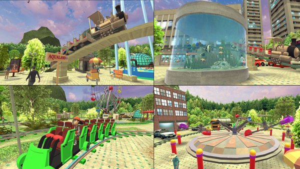AmusementParkVR — Приключения, скриншот интерфейса 4