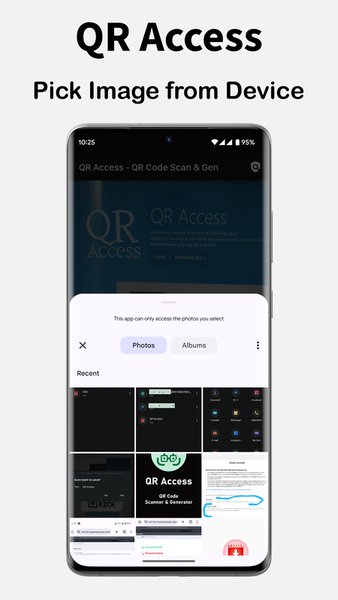 QR Access – Инструмент для работы с QR-кодами — Инструменты, скриншот интерфейса 5