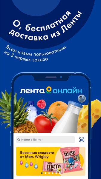 Лента Онлайн – Заказ продуктов — Бизнес, скриншот интерфейса 2