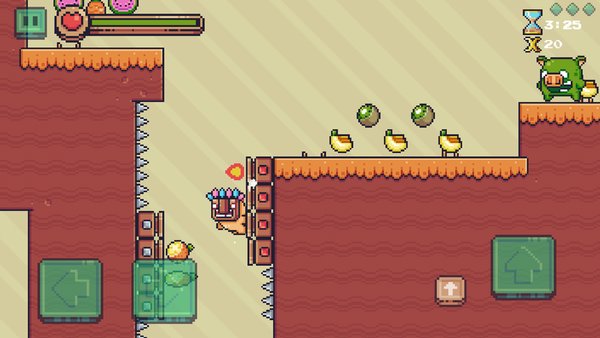 Pixel Adventure -  2Д Платформер — Приключения, скриншот интерфейса 4