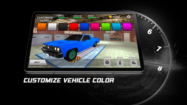 Highway Racer - Час пик — Гонки, скриншот интерфейса 4