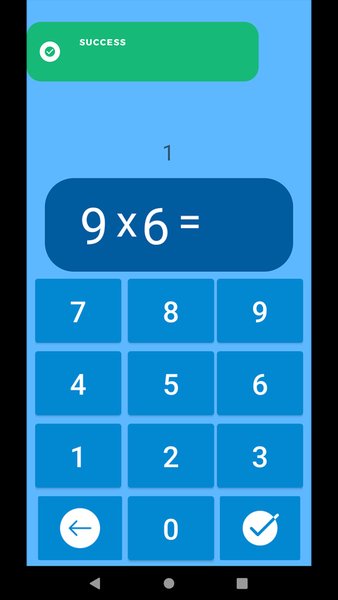 Таблица умножения для детей 3+ — Детские, скриншот интерфейса 5