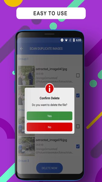 Удаление дубликатов файлов 🧹 — Инструменты, скриншот интерфейса 5