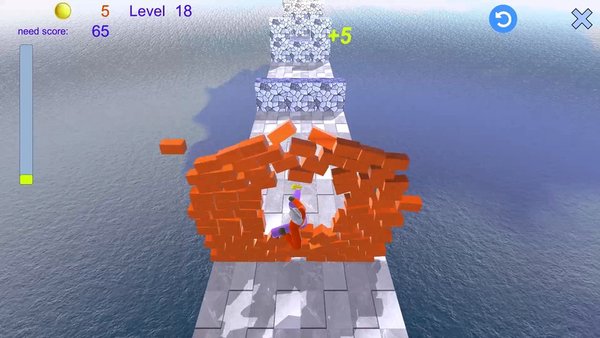 Бегущий каратист — Спортивные игры, скриншот интерфейса 5