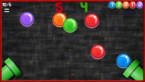 Crazy balls — Казуальные, скриншот интерфейса 2