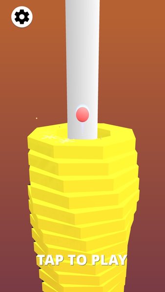 Stack ball 3D — Аркады, скриншот интерфейса 1