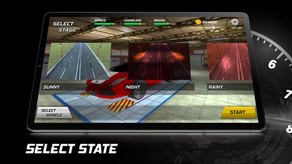 Highway Racer - Час пик — Гонки, скриншот интерфейса 7