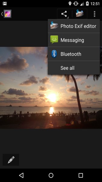 Photo EXIF Editor — Фотография, скриншот интерфейса 8