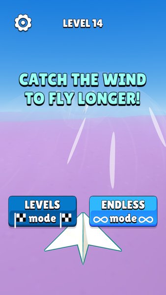 Paper Airplane Adventure — Симуляторы, скриншот интерфейса 2