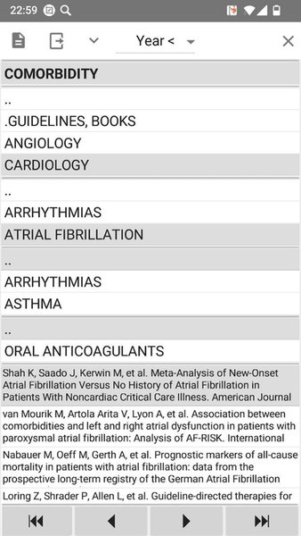 MedCatalog — Медицина, скриншот интерфейса 2