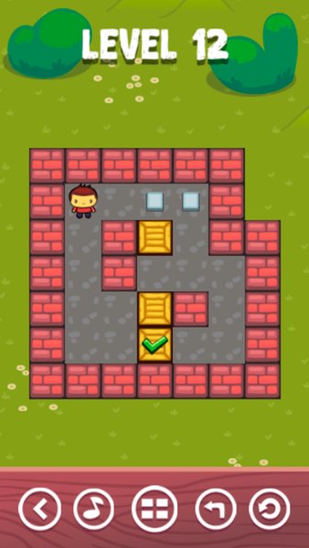 Box kid — Головоломки, скриншот интерфейса 2