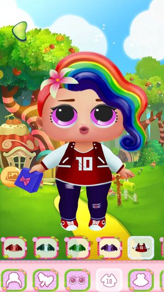 Dolls Dress Up Game — Симуляторы, скриншот интерфейса 2