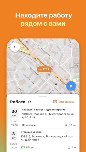 Дикси.Staff — Бизнес, скриншот интерфейса 5