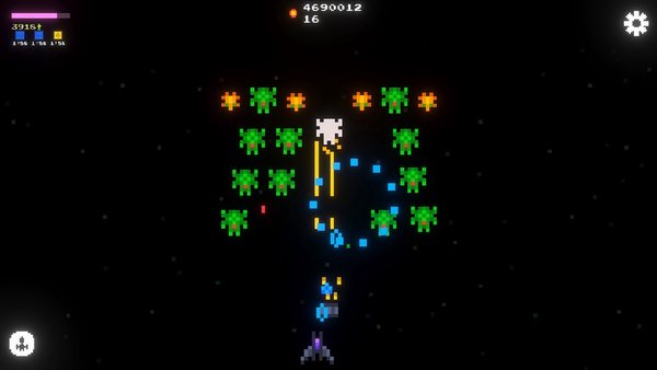 Galactroid — Симуляторы, скриншот интерфейса 2