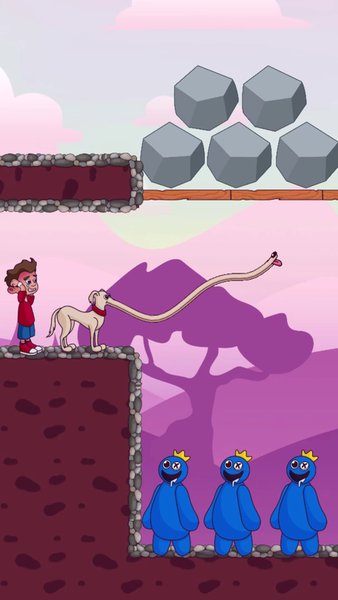 Long Dog: Длинный Нос и Длинная Собака! Игра! — Головоломки, скриншот интерфейса 3