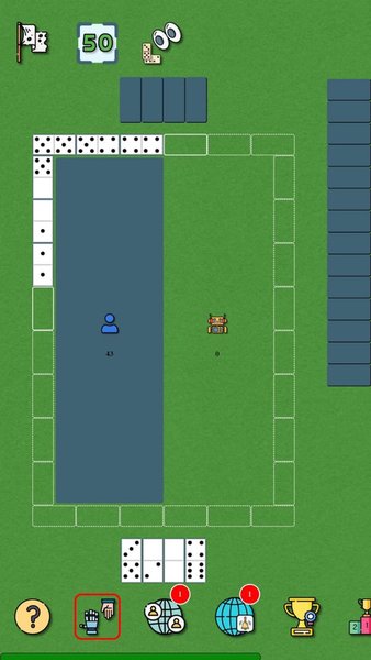 Домино классическое, дуэль — Настольные игры, скриншот интерфейса 8