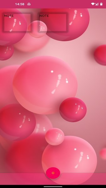 Pink Note — Стиль жизни, скриншот интерфейса 1