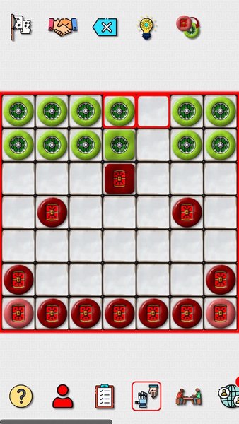 Латрункули: римские шашки — Настольные игры, скриншот интерфейса 5