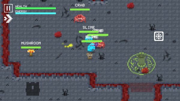 8-Bit RPG — MMORPG, скриншот интерфейса 7