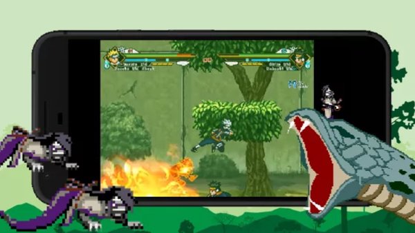 NINJA RETURN — Аниме, скриншот интерфейса 5
