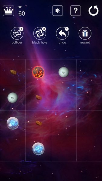 Space Galaxy 2048 — Головоломки, скриншот интерфейса 2