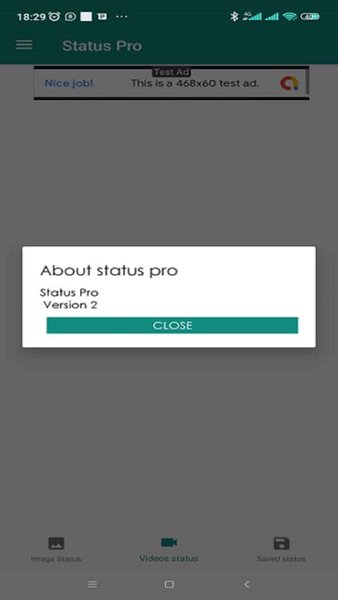 Сохранение статуса WhatsApp — Социальные, скриншот интерфейса 2