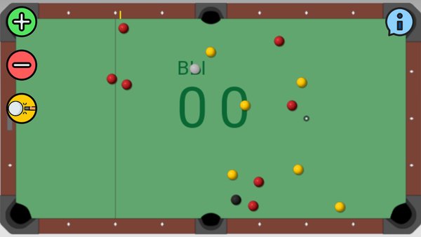 Бильярд-восьмёрка — Спортивные игры, скриншот интерфейса 4