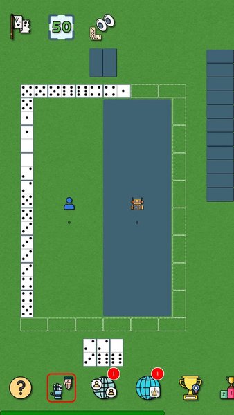 Домино классическое, дуэль — Настольные игры, скриншот интерфейса 3