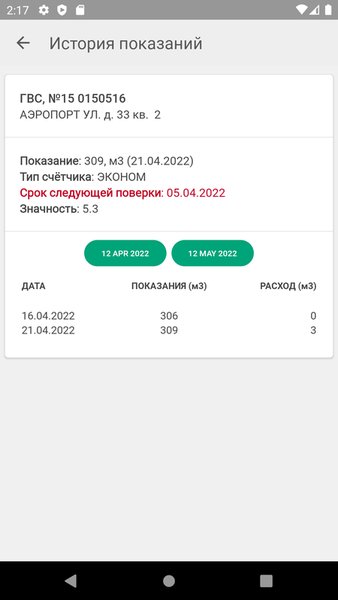 СГК — Жилье и дом, скриншот интерфейса 6