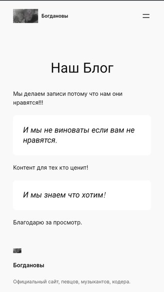 Богдановы — Искусство и дизайн, скриншот интерфейса 4
