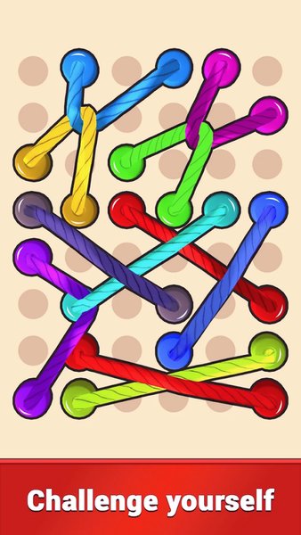 Tangle Rope 3D:Crazy Rope — Казуальные, скриншот интерфейса 4