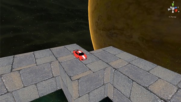 Crazy Space Zig Zag — Гонки, скриншот интерфейса 2