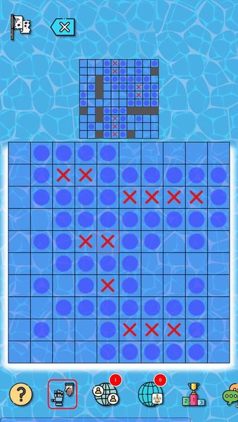 Морской бой — Настольные игры, скриншот интерфейса 6