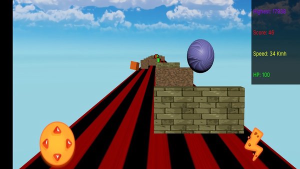 BallRunner — Аркады, скриншот интерфейса 4