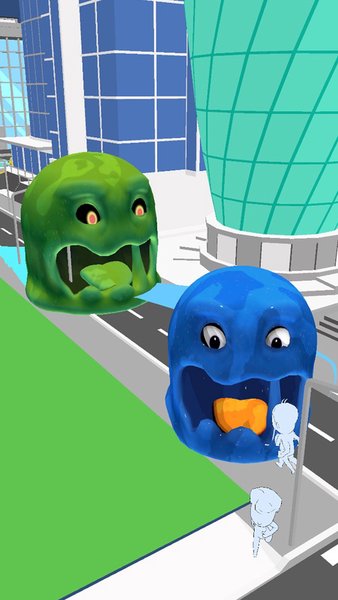 Giant City Run: Monster Arena — Казуальные, скриншот интерфейса 1
