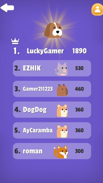 Lucky Lair - Бегущие питомцы — Аркады, скриншот интерфейса 8