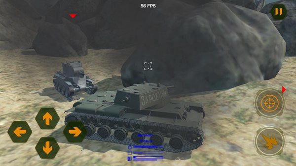 World of WarTanks — Военные, скриншот интерфейса 5