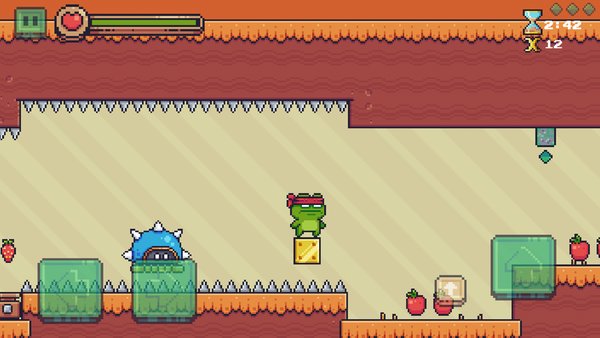 Pixel Adventure -  2Д Платформер — Приключения, скриншот интерфейса 1