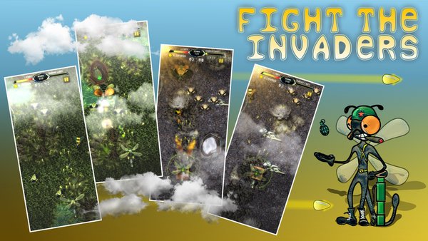 Боевая стрекоза — Шутеры, скриншот интерфейса 3
