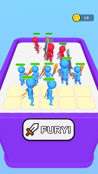 Merge Battle — Аркады, скриншот интерфейса 2