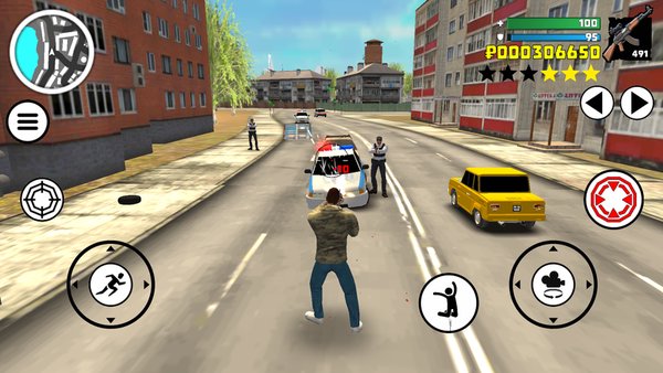 Gang Town Russia — Симуляторы, скриншот интерфейса 3