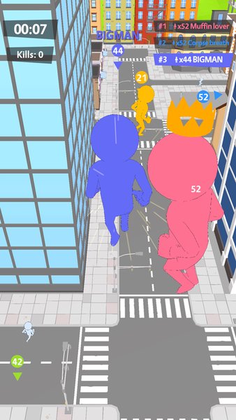 Giant City Run: Monster Arena — Казуальные, скриншот интерфейса 2