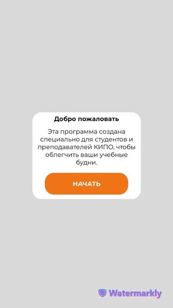 КИПО — Образование, скриншот интерфейса 1
