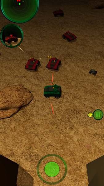  WarZonev2_Боевая Зона — Экшены, скриншот интерфейса 3