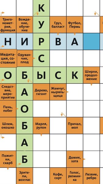 Сканворд.ру журнал — Словесные игры, скриншот интерфейса 5