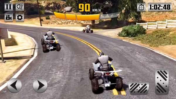 Квадроцикл ATV - игры на квадроциклах для бездорожья — Симуляторы, скриншот интерфейса 7