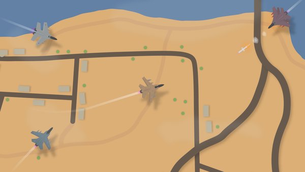Molecular Warfare: Air Strike — Шутеры, скриншот интерфейса 1
