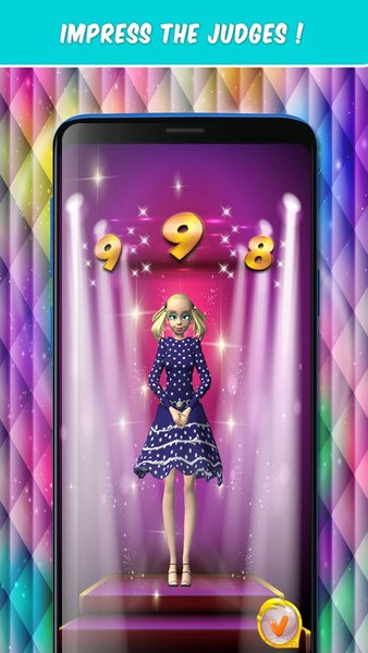 Наряди звезду моды 3D ❤️ — Симуляторы, скриншот интерфейса 5